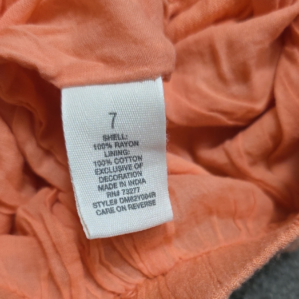 Mudd Peach Ruffle Skirt - Picture 3 of 3